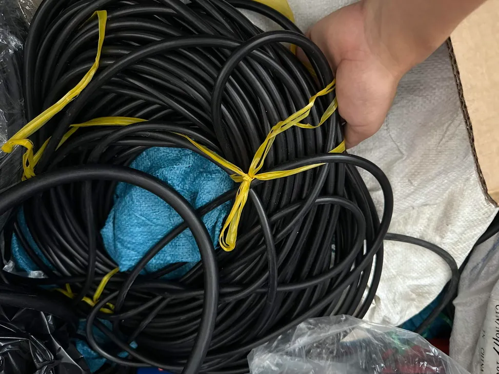Gioăng cao su xốp tròn đặc EPDM, Silicone phi 9 (D9 - 9mm)