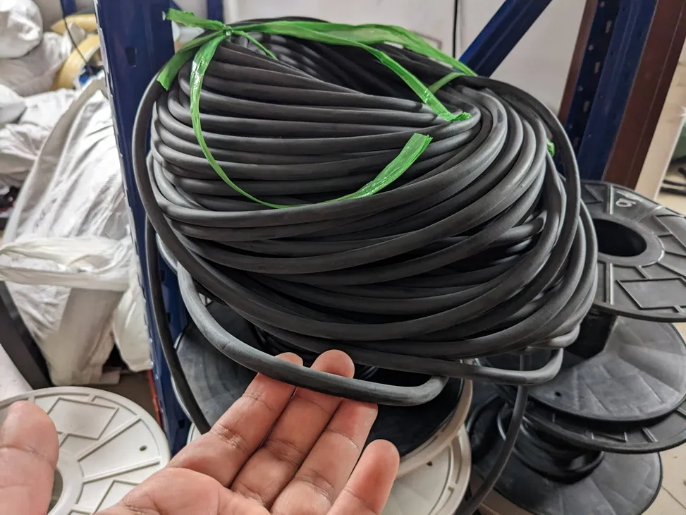Gioăng cao su chịu dầu NBR tròn đặc phi 9.5 (D9.5 - 9.5mm)