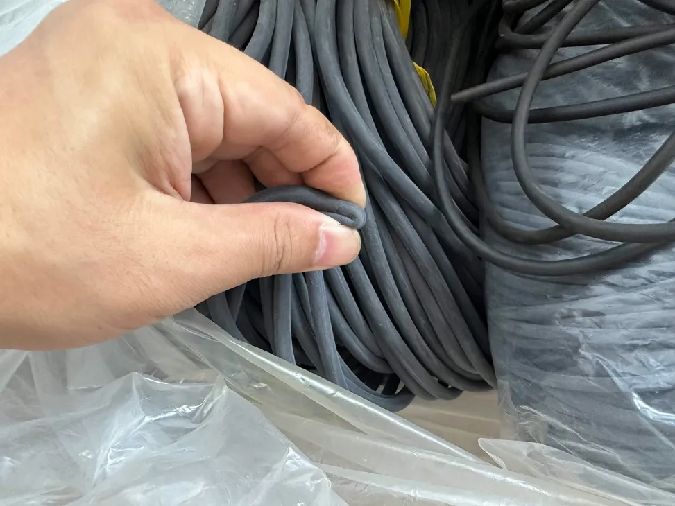 Gioăng cao su xốp tròn đặc EPDM, Silicone phi 15 (D15 - 15mm)
