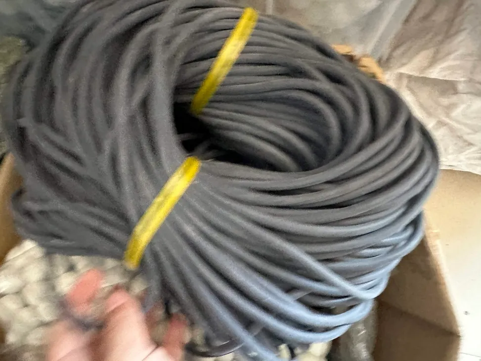 Gioăng cao su xốp tròn đặc EPDM, Silicone phi 12 (D12 - 12mm)