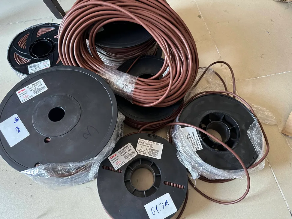 Gioăng cao su chịu hóa chất viton FKM phi 9.5 (D9.5 - 9.5mm)