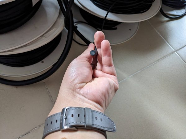 Gioăng cao su chịu dầu NBR tròn đặc phi 7 (D7 - 7mm)