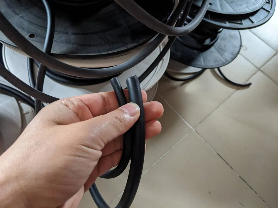 Gioăng cao su chịu dầu NBR tròn đặc phi 4.5 (D4.5 - 4.5mm)