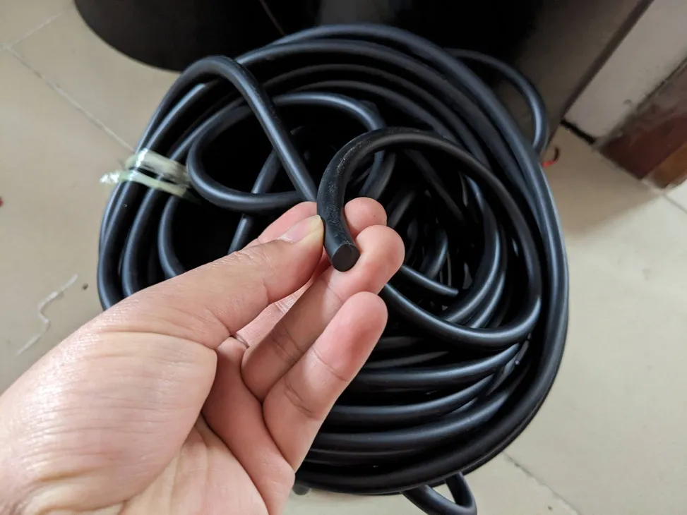 Gioăng cao su chịu dầu NBR tròn đặc phi 3.5 (D3.5 - 3.5mm)