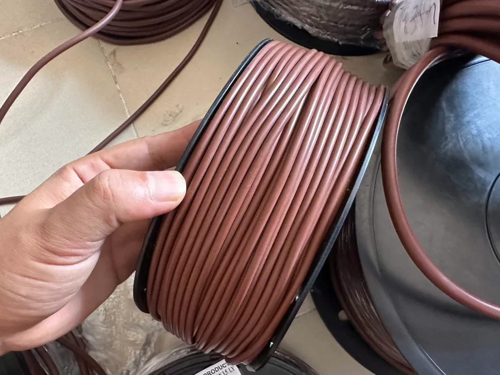 Gioăng cao su chịu hóa chất viton FKM phi 7 (D7 - 7mm)