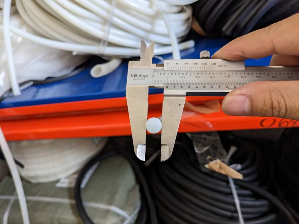 Gioăng silicone chịu nhiệt tròn đặc phi 4 (D4 - 4mm)