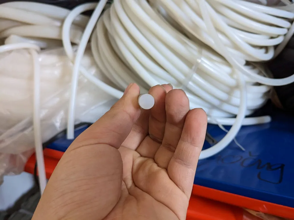 Gioăng silicone tròn đặc