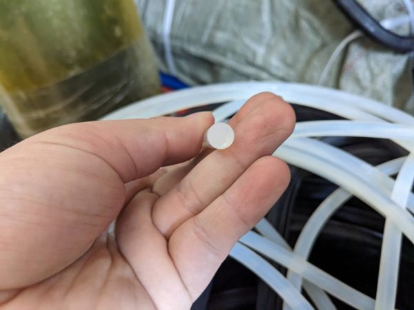 Gioăng silicone chịu nhiệt tròn đặc phi 8.5 (D8.5 - 8.5mm)