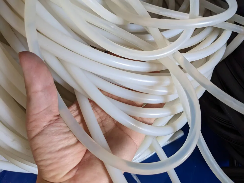 Gioăng silicone chịu nhiệt tròn đặc phi 7 (D7 - 7mm)