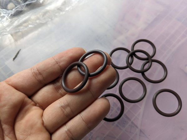 Gioăng Oring tròn cao su Viton 145x6.9 chịu nhiệt, chịu hóa chất - Hình ảnh 4